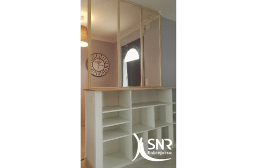 Apportez de la lumière dans votre hall d'entrée en cassant les cloisons et en positionnant une verrière avec SNR Entreprise