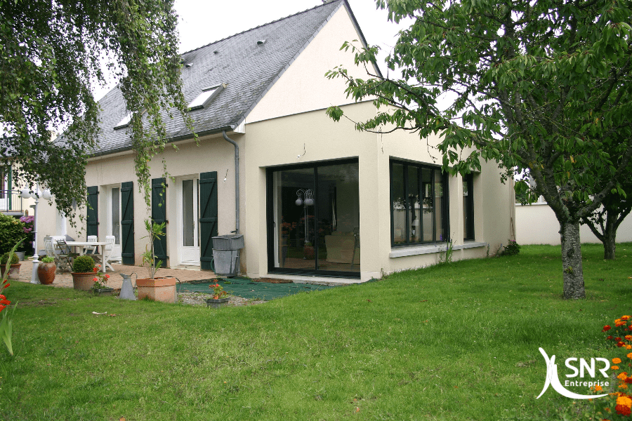 Réalisation d un projet d extension maison saint-malo en maçonnerie par SNR Entreprise